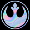 Men's Star Wars: A New Hope Rebel Alliance Holographic Print Logo T-Shirt - 2 of 4