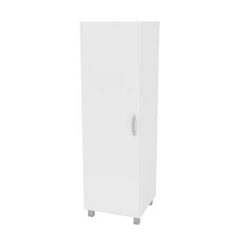 Paris 1 Door Storage Cabinet White - Polifurniture