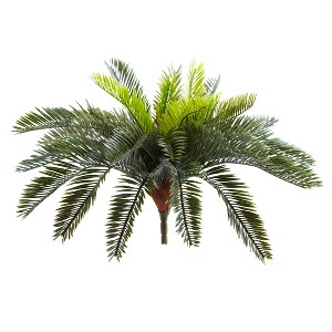 Nearly Natural 13-in Cycas Artificial Plant (Set of 2) - 1 of 3