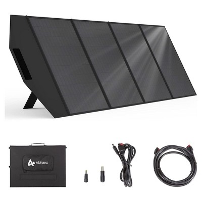 AlphaESS SP200 Foldable Solar Charger | 200 Watts Portable Solar Panel for Power Station/Generator for Outdoors
