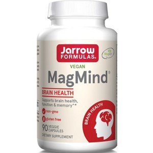 Jarrow Formulas, Inc. Vegan Magmind 144 mg 90 Veg Capsules - 1 of 2
