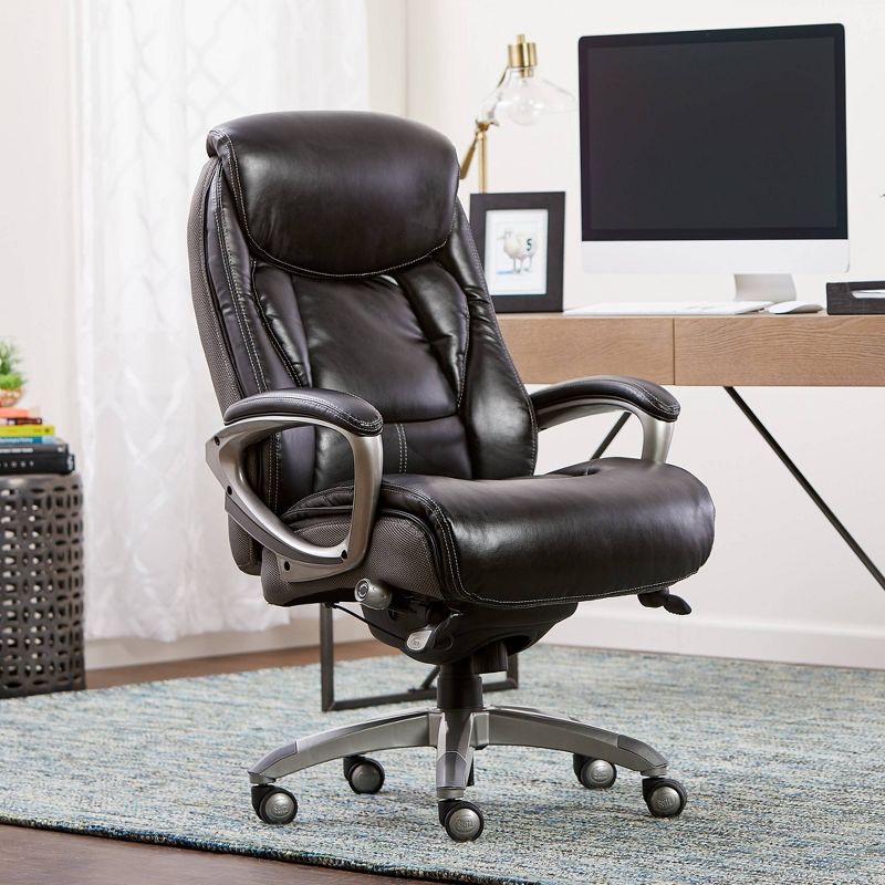Works Executive Office Chair with Smart Layers Technology Opportunity Gray - Serta, 4 of 9