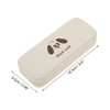 Unique Bargains Eyeglasses Case 6.5"x2.56"x1.34" Beige 1 Pc - 4 of 4