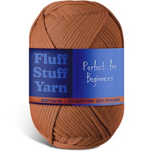 Hearth & Harbor Soft Yarn for Crocheting - Crochet & Knitting Yarn, 250 Yards Amigurumi Yarn, Cotton-Nylon Blend, Worsted Weight Yarn 4 - 1 of 4