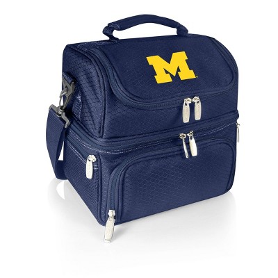 NCAA Michigan Wolverines Pranzo Dual Compartment Lunch Bag - Blue