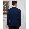 Men's Printed Blazer Casual Slim Fit One Button Sports Coat Festival Party Jacket - 4 of 4