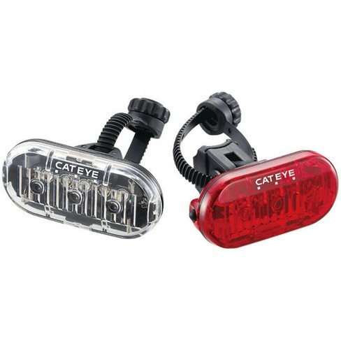 Cateye Omni 3 Bicycle Light Set Target