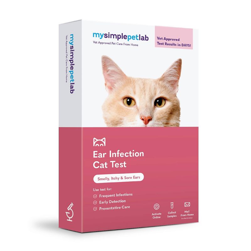 MySimplePetLab Cat Ear Infection Test Kit, 1 of 6