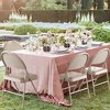 Set of 2/4/6 Folding Chairs with and Non-Slip Feet Pads Party Chairs for Indoors and Outdoors, Room, Dining Room - 3 of 4