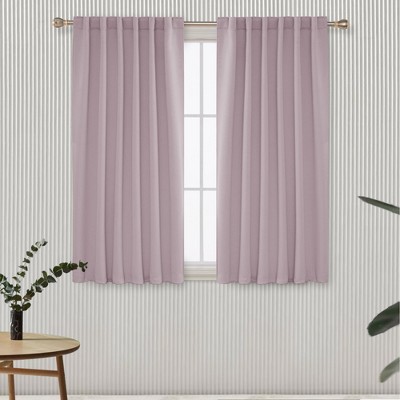Deconovo 52" Back Tab Thermal Blackout Curtains (2 Panels)