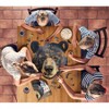 I AM Bear - 300 Pieces - Animal Shaped Jigsaw Puzzle-Black - 2 of 4