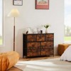 SKRAN Desser For Bedroom With 7 Fabric Drawers Organizer Storage Closet Chest Clothes Cabinet, Clothes Organizer,Kids Dresser Organization - 2 of 4
