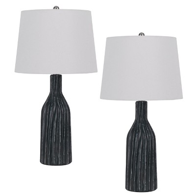 Cal Lighting 100W Irvington Ceramic Table lamp. Priced and Sold as Pairs