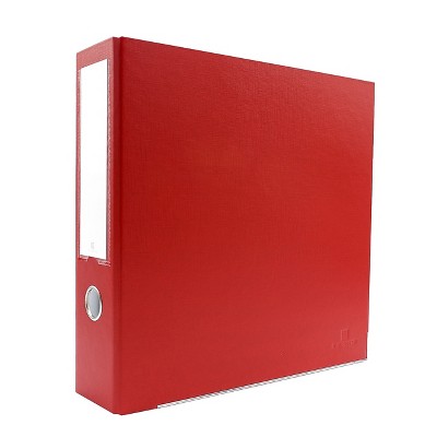 Bindertek 3-Ring 3-Inch Premium Binders Red 3EFN-RD