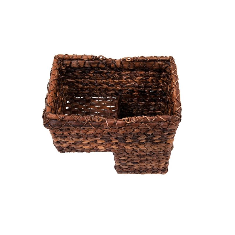 BacBac Leaf Woven Stair Basket 16&#34; x 10&#34; - Storied Home, 5 of 10