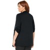 Catherines Women's Plus Size Cloud Knit French Terry Drape Front Cardigan - 3 of 4