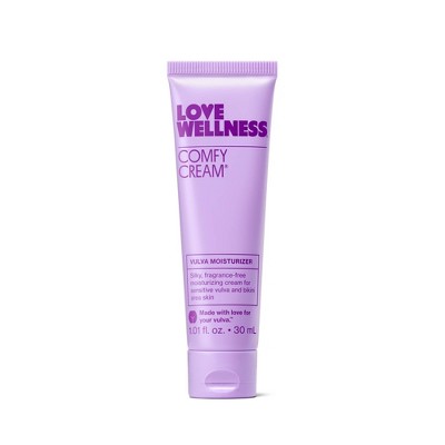 Love Wellness Comfy Cream Fragrance Free Vulva Moisturizer - 1.01 fl oz
