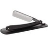 WCS Black Straight Razor, 5/8 Carbon Steel - 2 of 3