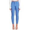 YMI Women's Hyper Stretch Mid-Rise 5 Pocket Slim Fit Skinny Jeans - 3 of 4