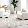 Nuloom Hartlyn Modern Arches Pet Friendly Machine Washable Area Rug - 2 of 4