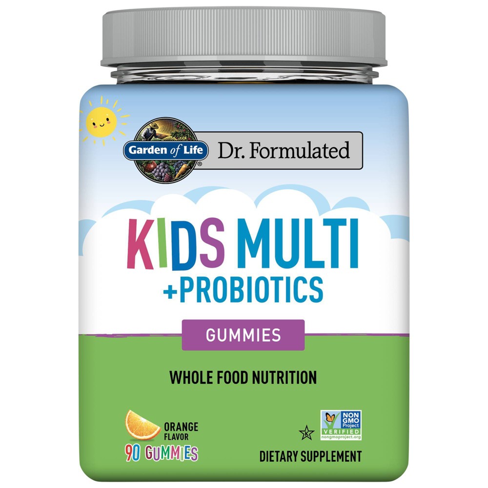 Photos - Vitamins & Minerals Garden of Life Kids' Multivitamin Gummies with Probiotics - 90ct 