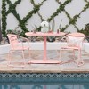 SKRAN Set of 3 Outdoor Patio Bistro, Retro Metal Bistro Table and Chairs Set of 2, Waterproof Cafe Table Set for Indoor,Outdoor,Balcony - 2 of 4