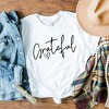 Simply Sage Market Women's Grateful Heart Short Sleeve Graphic Tee - 2 of 2