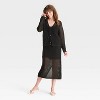 Women's Crochet-Style Tie Cardigan - A New Day™ - 3 of 3