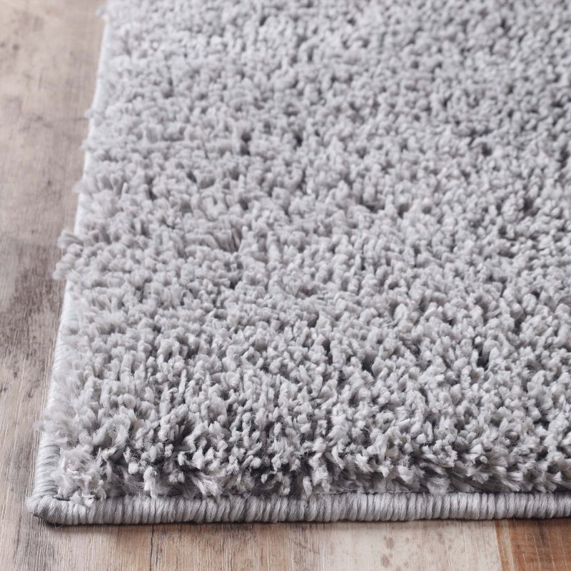 Plush Shag Fuzzy Soft Modern Solid Indoor Area Rug or Runner with Cotton Backing by Blue Nile Mills, 3 of 8