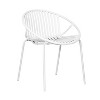 Yinvani Patio Dining Chairs, Stackable Chairs with Breathable Design, 2Pcs - 3 of 4