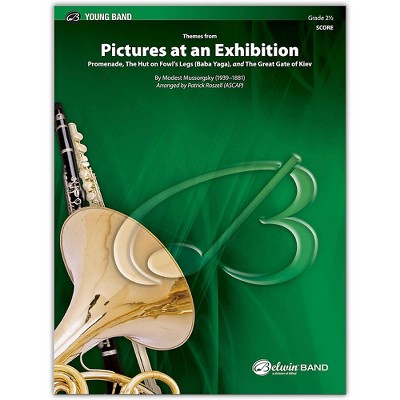 BELWIN Pictures at an Exhibition Conductor Score 2.5 (Easy to Medium Easy)