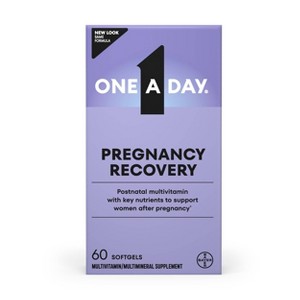 One A Day Postnatal Vitamins for Women with Folic Acid - 60ct - 1 of 4