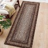 Non-Slip Kitchen Runner Rug, Washable Boho Vintage Rug with Rubber Backing for Hallway, Entryway, Laundry Room - 3 of 4