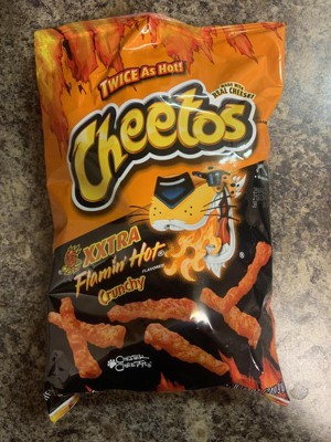 Cheetos Xxtra Flamin' Hot Crunchy Cheese Flavored Snacks - 8.5oz : Target