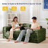 MAXYOYO 3 Seater Sofa for Living Room, Tufted Boneless Couch Bubbled Sofa Couch, No Assembly Needed - 3 of 4