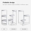 Indoor Metal Tiered Plant Stands, Folding Flower Display Holders Rack Shelf for Corner, Porch, Garden, Balcony, Living Room - 2 of 4