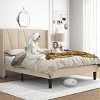 Hub Styler Bed Frame Geometric Headboard - 3 of 4