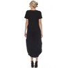 Women's Short Sleeve V-Neck Maxi Dress - White Mark - 4 of 4