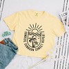 Simply Sage Market Women's Sunrise Sunburn Sunset Repeat Beachscape Short Sleeve Relaxed Fit Cropped Tee - 3 of 3