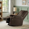 MAYEERTY Chocolate Power Lift Recliner Chair - With Massage, Heat, USB Ports & Cup Holders for Senior Comfort - 2 of 4