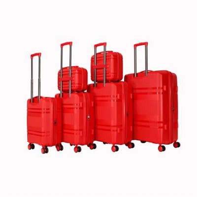 BEAFUP 6-Piece Hard Shell Lightweight Luggage Set with Spinner Wheels and TSA Lock , Expandable, Carry-On Luggage with Password Lock