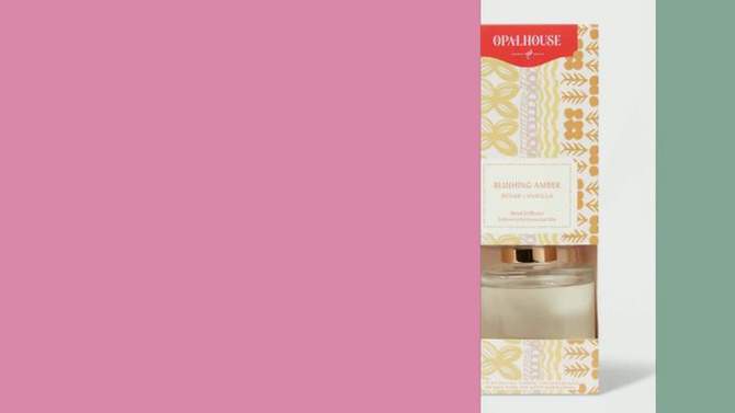 4 fl oz Blushing Amber Oil Reed Diffuser - Opalhouse&#8482;, 2 of 5, play video