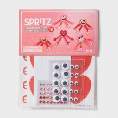 Heart Buddies Valentine's Day Craft Activity Kit - Spritz™