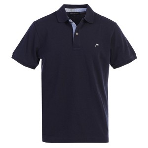 Gioberti Men's Yacht Club Pique Polo - Slim Fit - 1 of 3