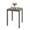 Arceso Outdoor Bar Table, 32" Square Patio Bar Height Counter Pub Table, Waterproof Aluminum Top, Weather Resistant, Balcony, Yard - 2 of 4
