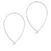 SHINE by Sterling Forever Delicate Threader Hoop Earrings - 3 of 4