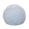 8' Liberty Modern Microfiber Pastel Bean Bag - Christopher Knight Home - 3 of 4