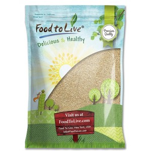 Hulled Sesame Seeds - by Food To Live - 1 of 4