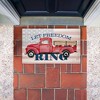 Stupell Industries Let Freedom Ring Truck Printed Outdoor Door Mat, design by Kim Allen, 18"x30" - 3 of 4