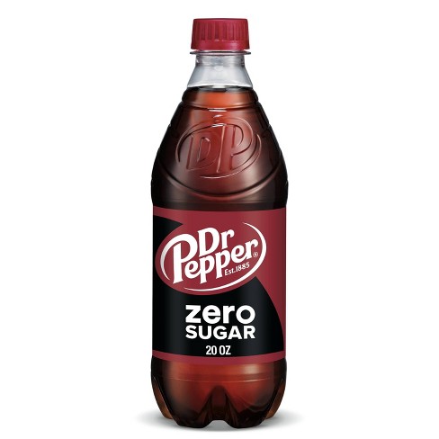 Dr Pepper Zero Sugar - 20 Fl Oz Bottle Target